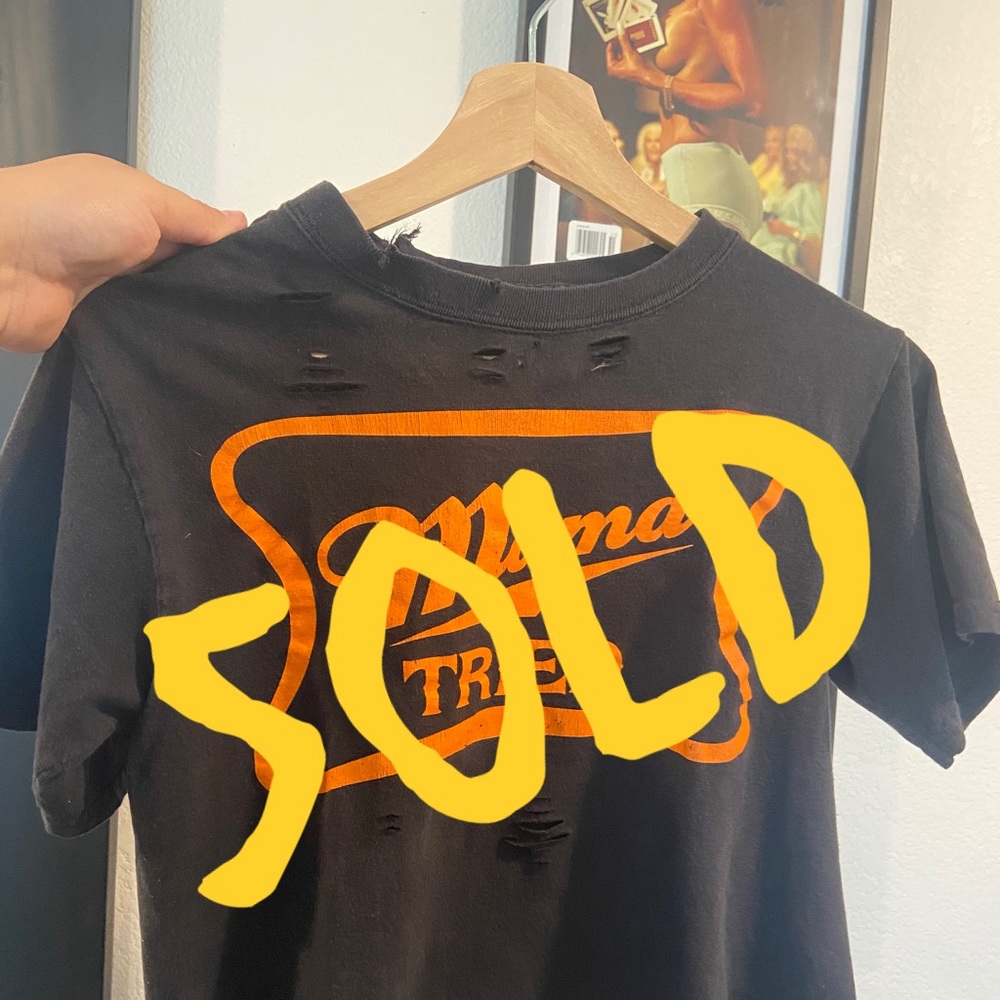 🔥⚙️Mama Tried Destressed & Cropped T-shirt